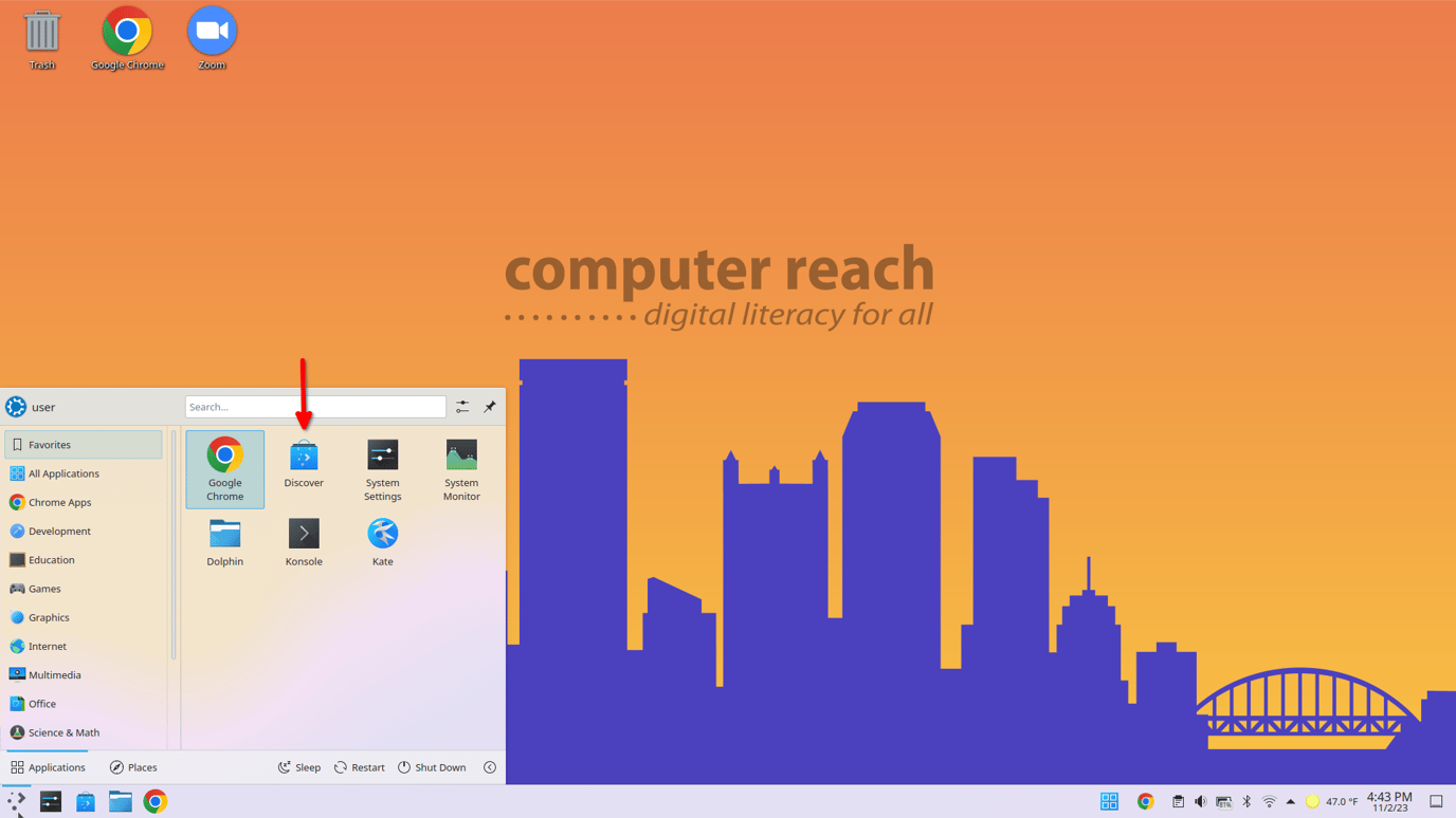 Spftware Launcher Installing and Updating Software in Kubuntu